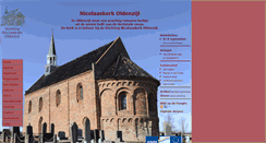 Desktop Screenshot of nicolaaskerkoldenzijl.nl
